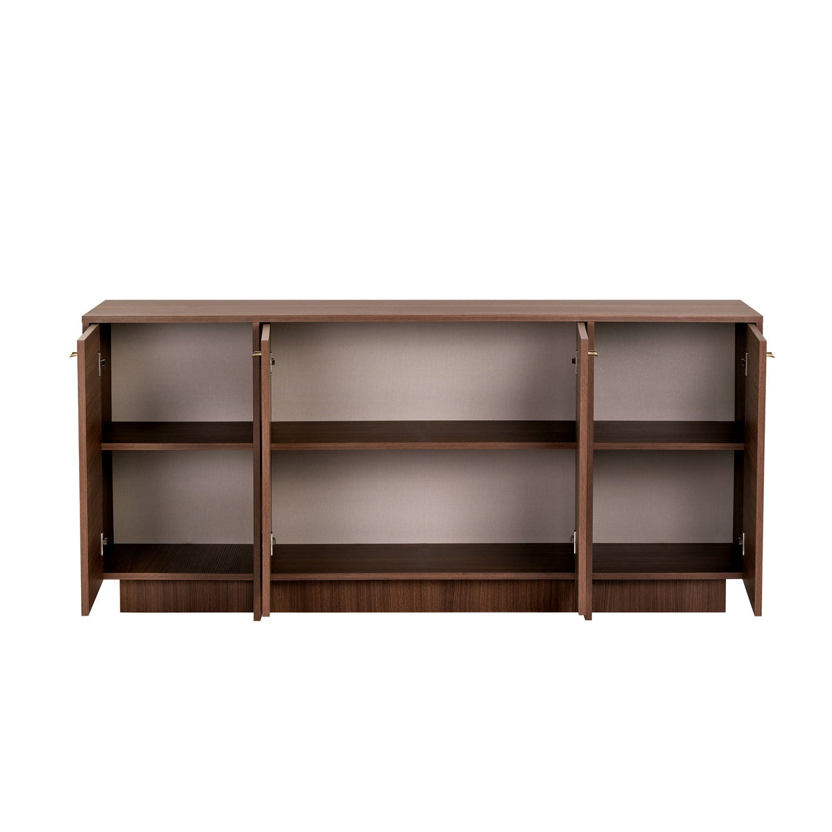 Κονσόλα Myrina Καρυδί 180x45x82 εκ. Μελαμίνης