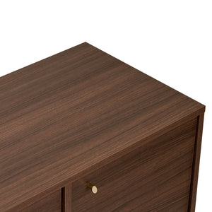 Κονσόλα Myrina Καρυδί 180x45x82 εκ. Μελαμίνης