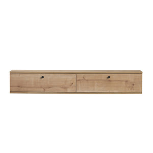 Έπιπλο Τηλεόρασης Valsamata Δρυς Sapphire 160x25x25 εκ. Μελαμίνης