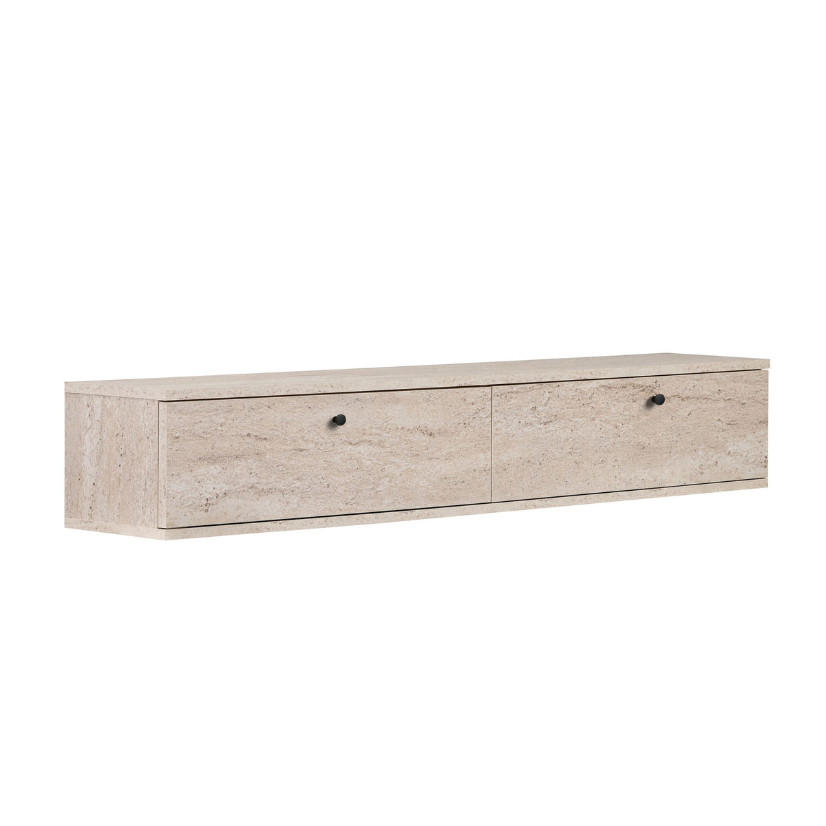 Έπιπλο Τηλεόρασης Valsamata Travertine 160x25x25 εκ. Μελαμίνης