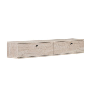 Έπιπλο Τηλεόρασης Valsamata Travertine 160x25x25 εκ. Μελαμίνης