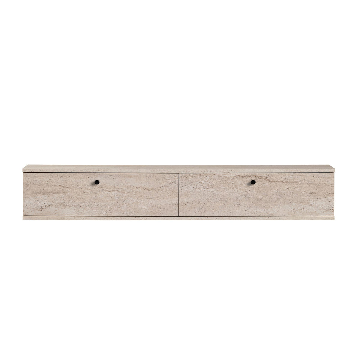 Έπιπλο Τηλεόρασης Valsamata Travertine 160x25x25 εκ. Μελαμίνης