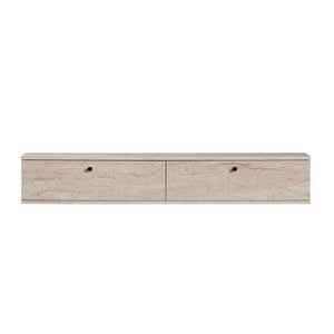 Έπιπλο Τηλεόρασης Valsamata Travertine 160x25x25 εκ. Μελαμίνης