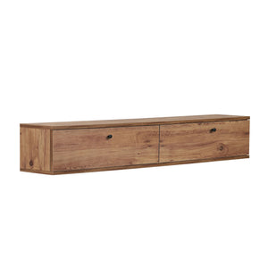 Έπιπλο Τηλεόρασης Valsamata Ατλαντικό Πεύκο 160x25x25 εκ. Μελαμίνης