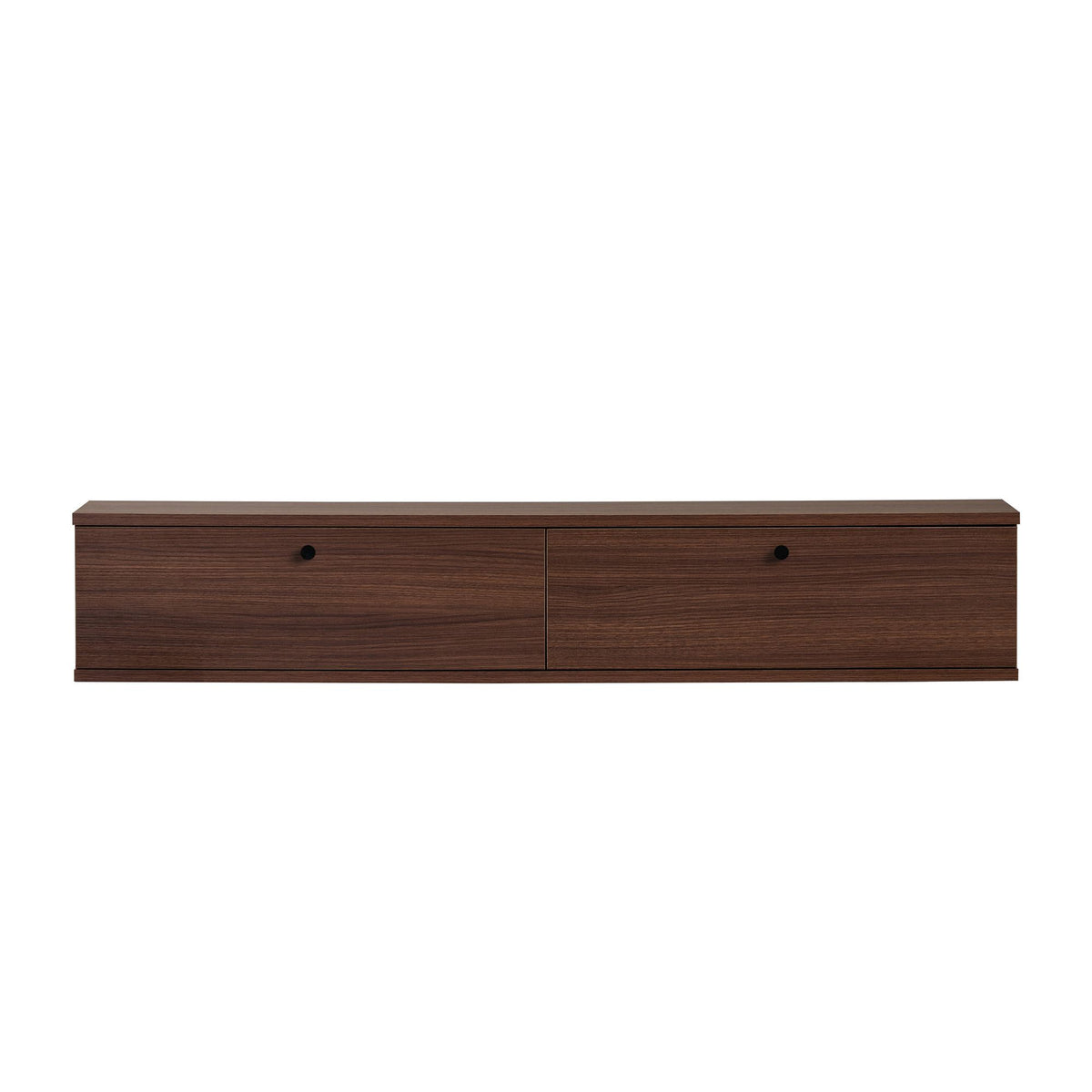 Έπιπλο Τηλεόρασης Tzia Καρυδί Milano 140x25x25 εκ. Μελαμίνης