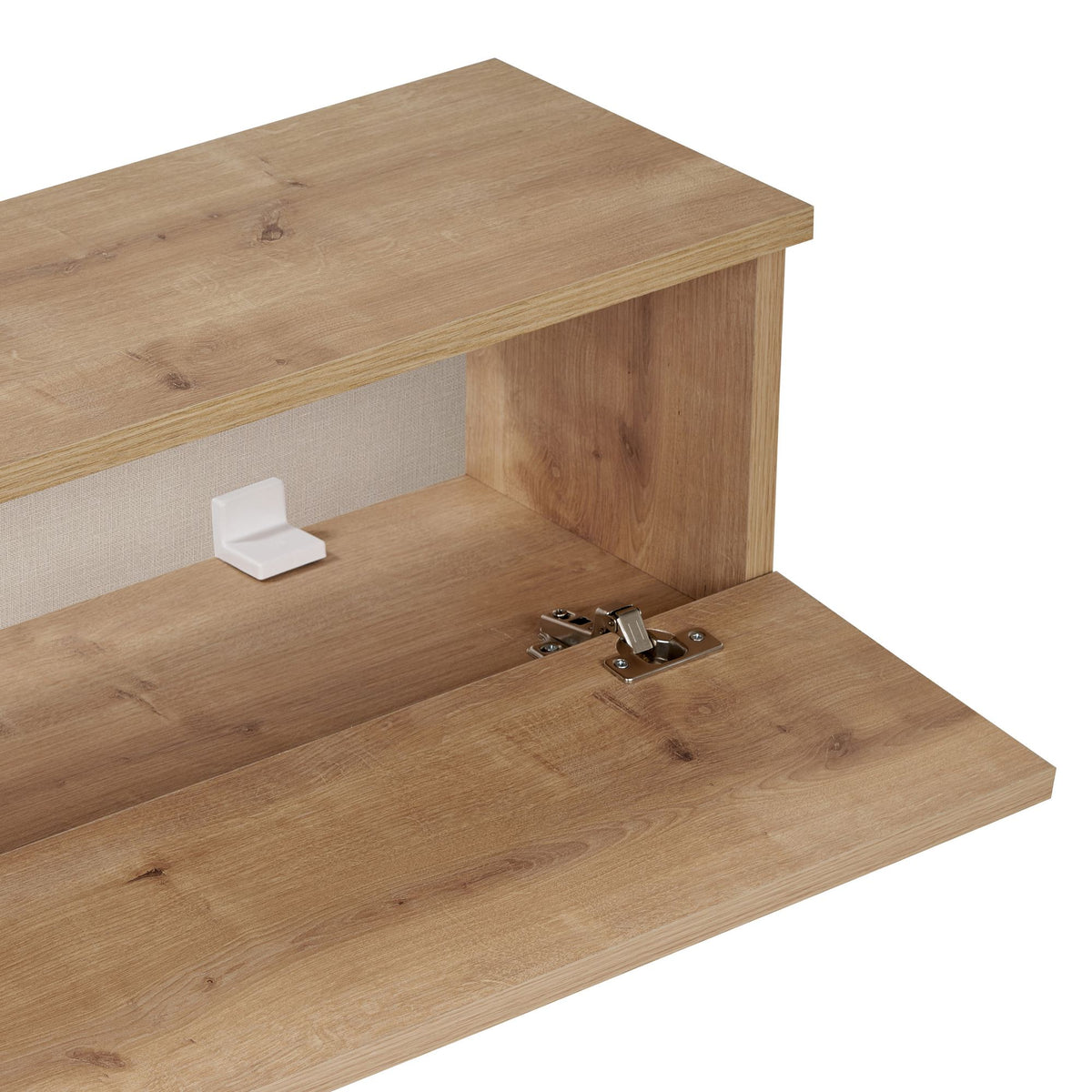 Έπιπλο Τηλεόρασης Tzia Δρυς Sapphire 140x25x25 εκ. Μελαμίνης