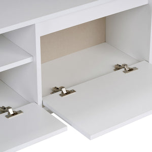 Έπιπλο Τηλεόρασης Glyfada Φυσικό Λευκό 160x30x42 εκ. Μελαμίνης