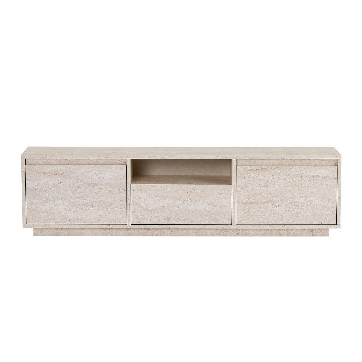 Έπιπλο Τηλεόρασης Glyfada Travertine 160x30x42 εκ. Μελαμίνης