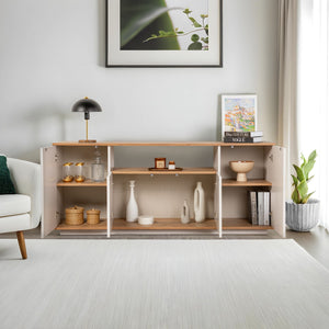 Κονσόλα Pefkos Κασμίρ - Ατλαντικό Πεύκο 180x44.5x75 εκ. Μελαμίνης