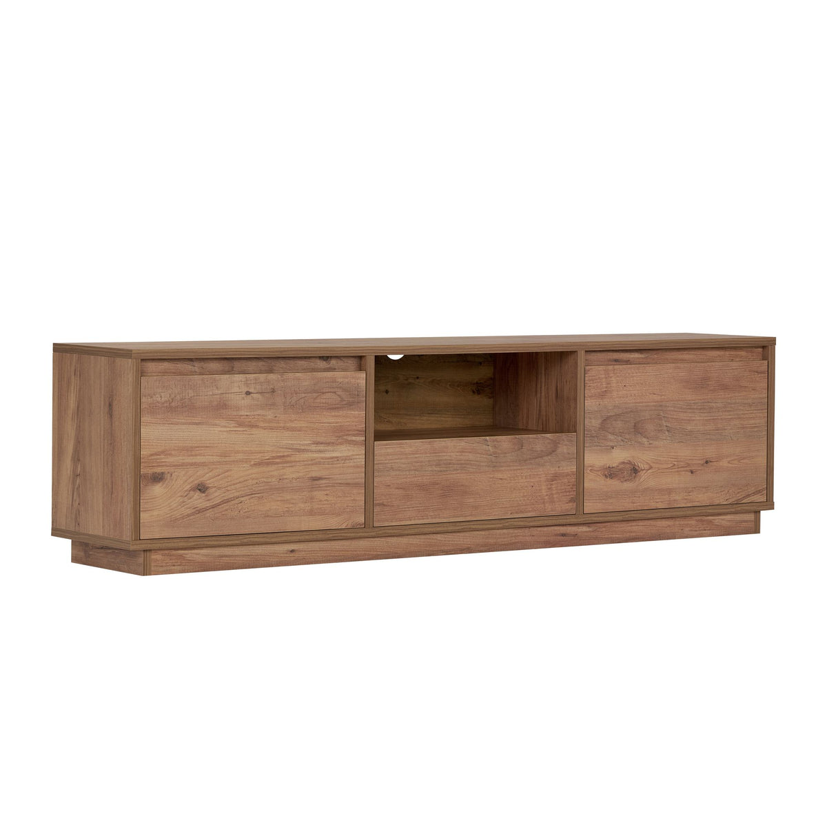 Έπιπλο Τηλεόρασης Kastraki Ατλαντικό Πεύκο 160x30x42 εκ. Μελαμίνης