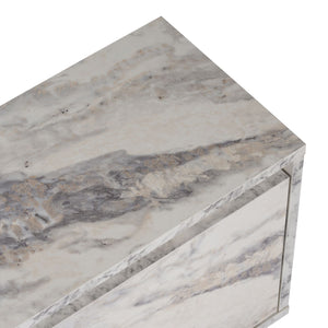 Έπιπλο Τηλεόρασης Kastraki Μάρμαρο Fressia 160x30x42 εκ. Μελαμίνης V2
