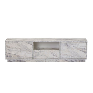 Έπιπλο Τηλεόρασης Kastraki Μάρμαρο Fressia 160x30x42 εκ. Μελαμίνης V2