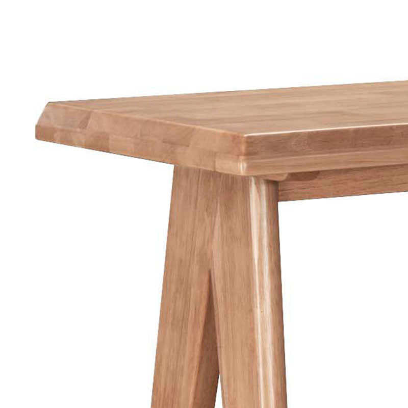 Τραπέζι Bar Winslow  ξύλο rubberwood ανοικτό καρυδί 120x45x100εκ - Pakobazaar