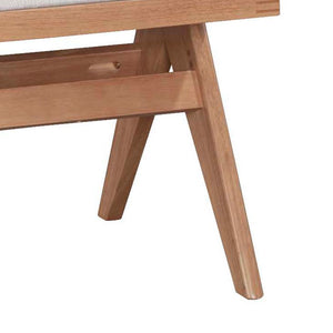 Τραπεζαρία Winslow  σετ 7τεμ ξύλο rubberwood σε ανοιχτό καρυδί απόχρωση 160x85x75εκ - Pakobazaar