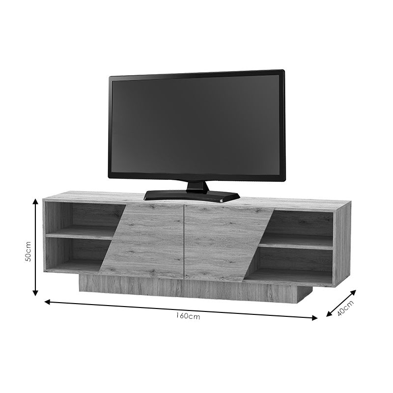 Έπιπλο τηλεόρασης Stevie  sonoma 160x40x50εκ - Pakobazaar