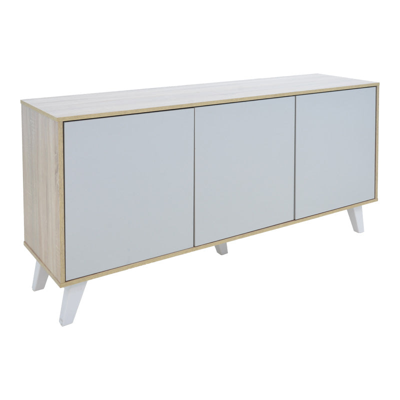 Μπουφές Billie  sonoma-γκρι 149x40x77εκ - Pakobazaar