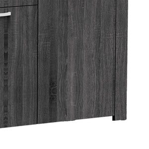 Μπουφές Kinley  σε ανθρακί-wenge απόχρωση 210x40x82εκ - Pakobazaar