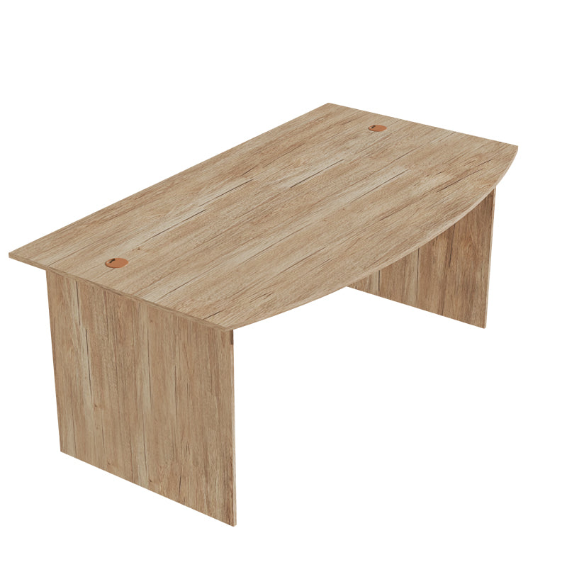 Γραφείο εργασίας Anze  φυσικό μελαμίνης 180x93.5x75εκ - Pakobazaar