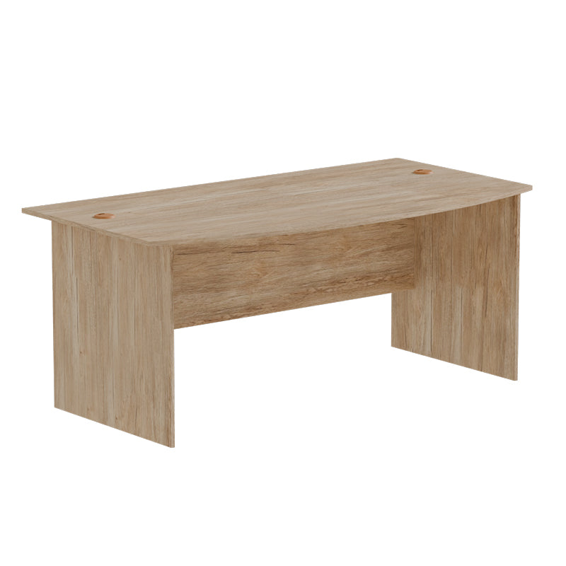 Γραφείο εργασίας Anze  φυσικό μελαμίνης 180x93.5x75εκ - Pakobazaar