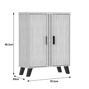 Παπουτσοθήκη-ντουλάπι Shoby  sonoma 70.5x30x91εκ - Pakobazaar
