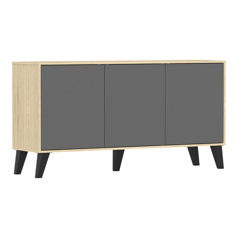 Μπουφές Billie  sonoma-ανθρακί149x40x77εκ - Pakobazaar