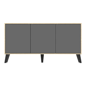 Μπουφές Billie  sonoma-ανθρακί149x40x77εκ - Pakobazaar