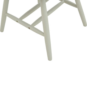 Καρέκλα Larus  φυσικό ξύλo rubberwood ανθρακί-λευκό 50x49x90εκ. - Image 6
