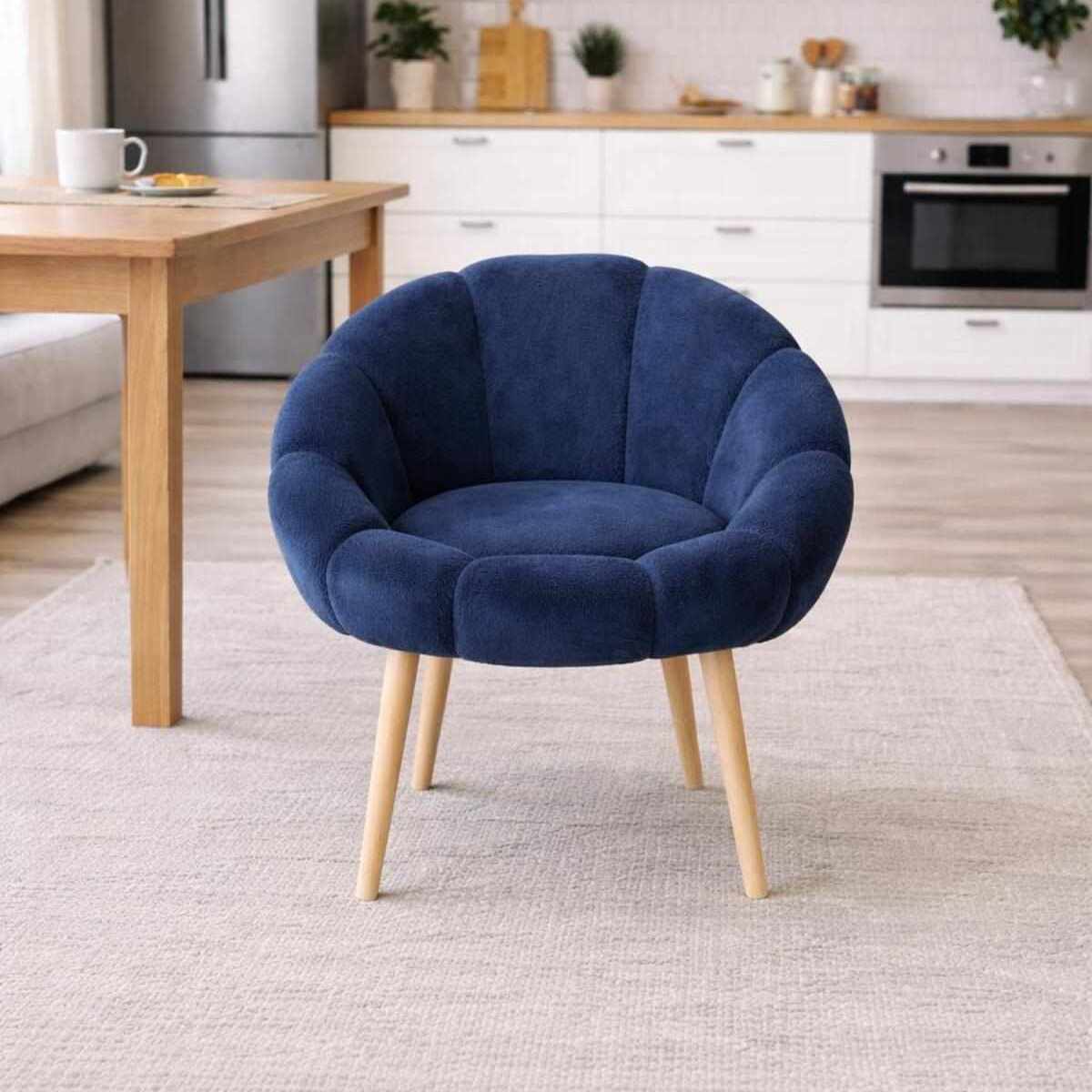 Πολυθρόνα Tsivlou Ανθρακί 70x65x82 εκ.