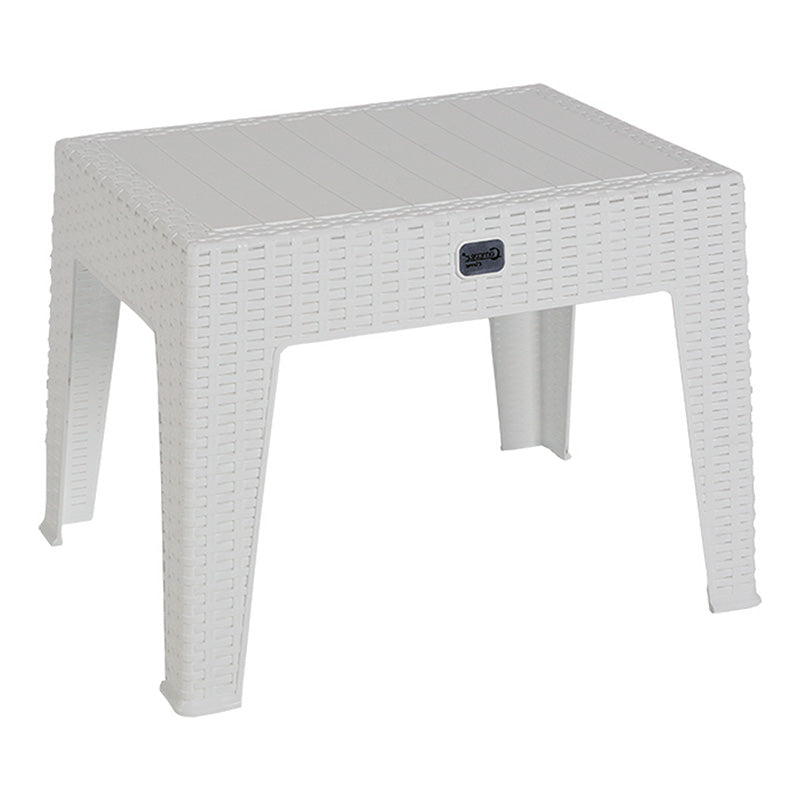 Τραπέζι Cosmic  PP λευκό 55x40x43.5εκ - Pakobazaar