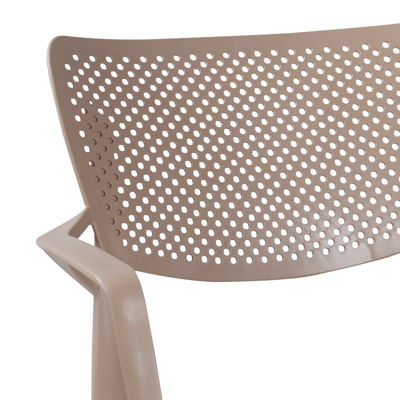 Τραπεζαρία Icon-Frontline  σετ 5τεμ PP σε cappuccino απόχρωση - Image 3