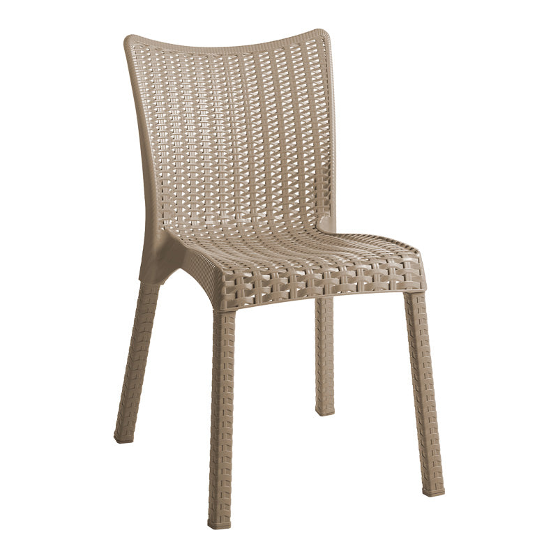 Τραπεζαρία Icon-Confident  σετ 3τεμ PP σε cappuccino απόχρωση - Image 2