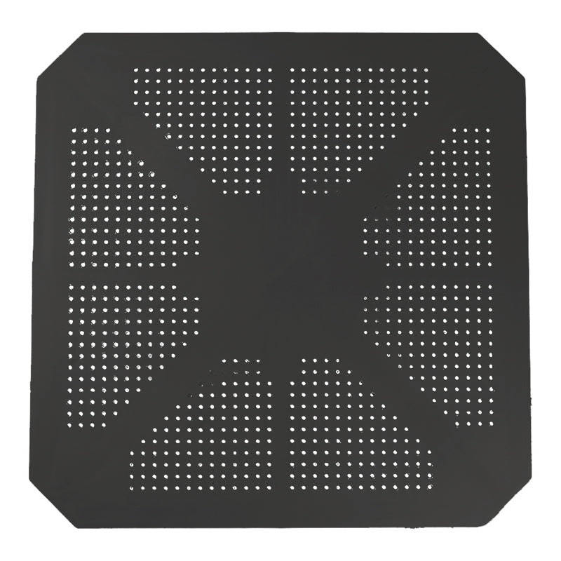 Τραπέζι Icon  PP σε ανθρακί απόχρωση 80x80x74.5εκ - Image 3