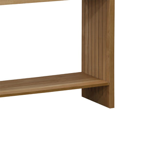Κονσόλα Focused  MDF φυσικό 120x35x74εκ - Pakobazaar