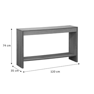 Κονσόλα Focused  MDF φυσικό 120x35x74εκ - Pakobazaar