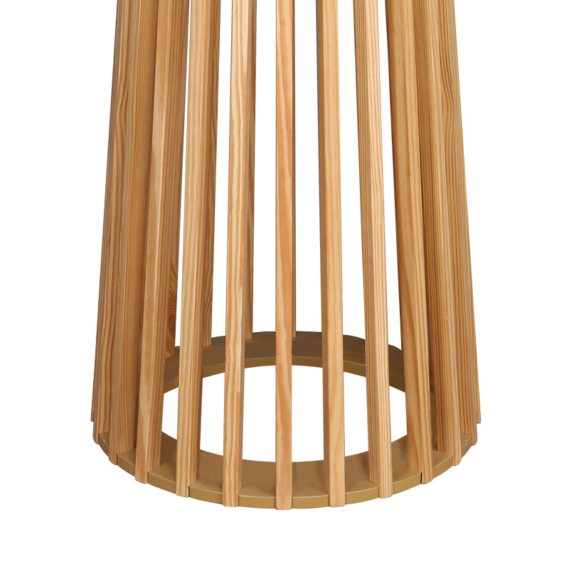 Τραπέζι μπαρ Domonic  mdf φυσικό Φ60x105εκ - Pakobazaar