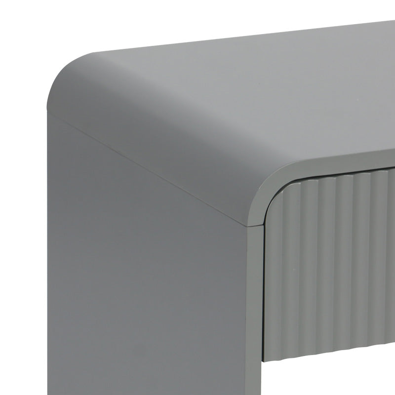Κομοδίνο Lemperto  MDF σε γκρι απόχρωση 40x40x53εκ - Pakobazaar