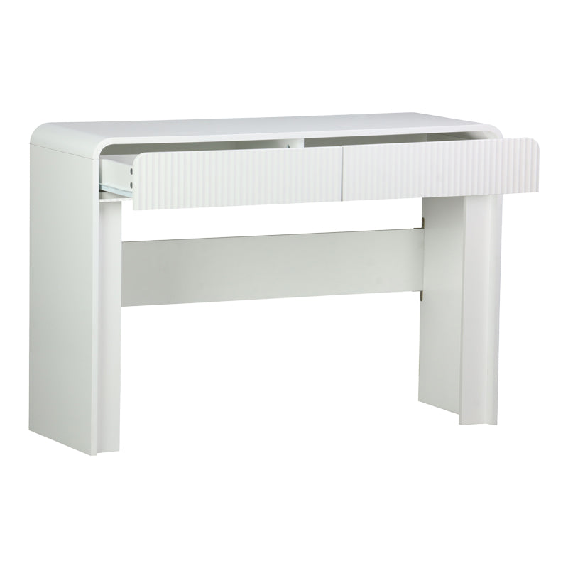 Κονσόλα Zeplen  λευκό mdf 110x38x75εκ - Pakobazaar
