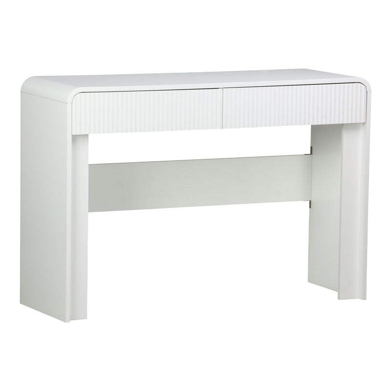 Κονσόλα Zeplen  λευκό mdf 110x38x75εκ - Pakobazaar