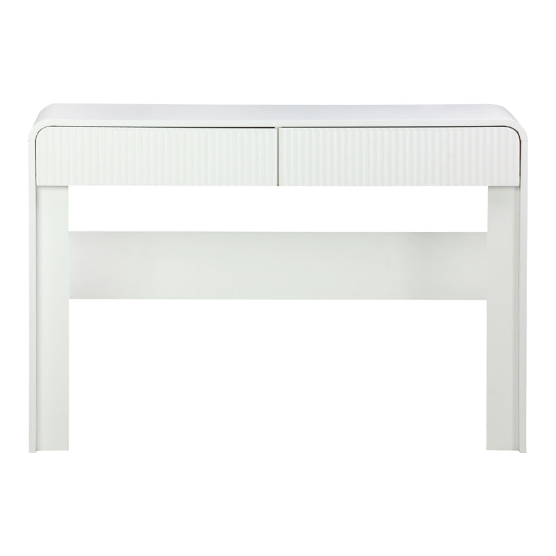 Κονσόλα Zeplen  λευκό mdf 110x38x75εκ - Pakobazaar