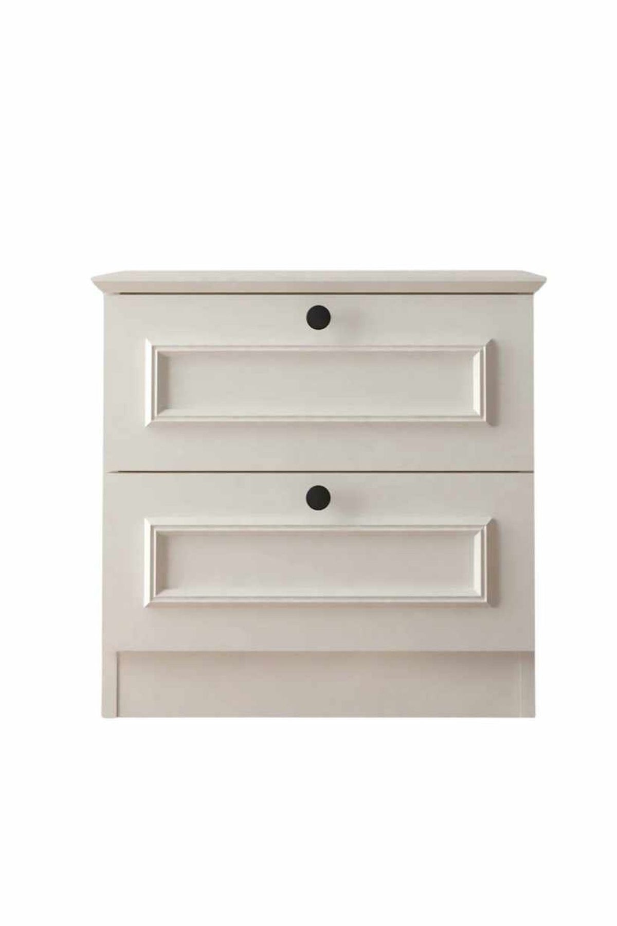 Κομοδίνο Athani Λευκό 52x43x51 εκ. Μελαμίνης