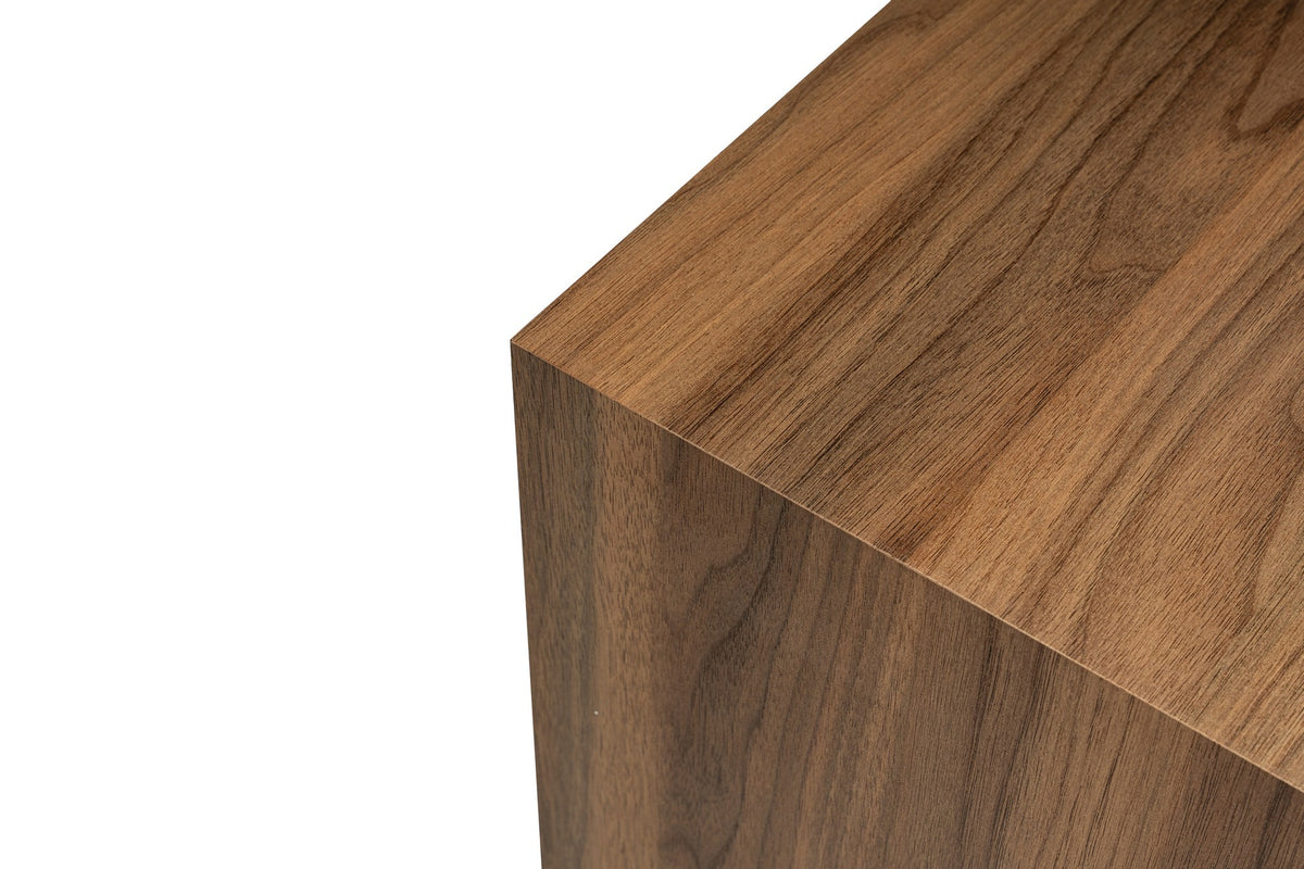Βοηθητικό Τραπεζάκι Vithisma Καρυδί Venezia 45x45x50 εκ. MDF