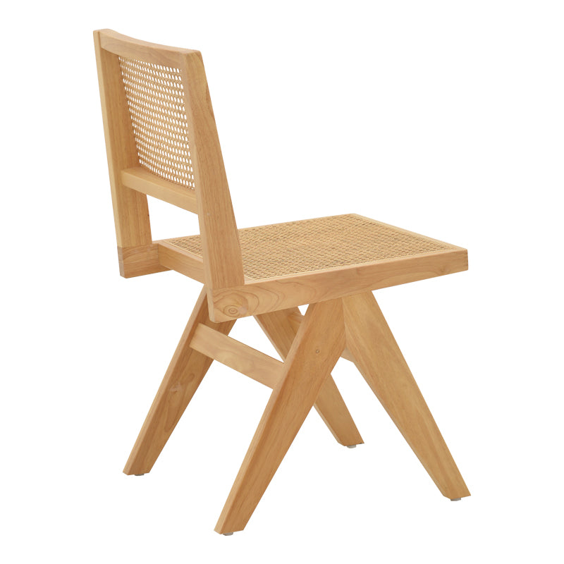 Καρέκλα Winslow  φυσικό rubberwood 45x56x82εκ - Pakobazaar