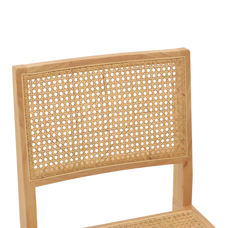 Καρέκλα Winslow  φυσικό rubberwood 45x56x82εκ - Pakobazaar