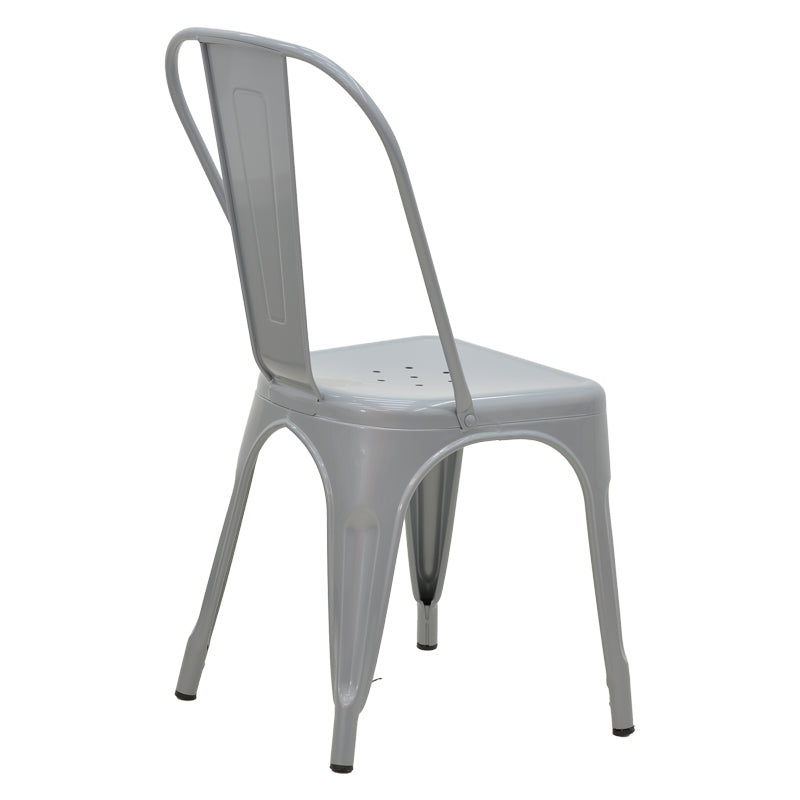 Καρέκλα Utopia  μέταλλο γκρι 44x44x85εκ - Pakobazaar