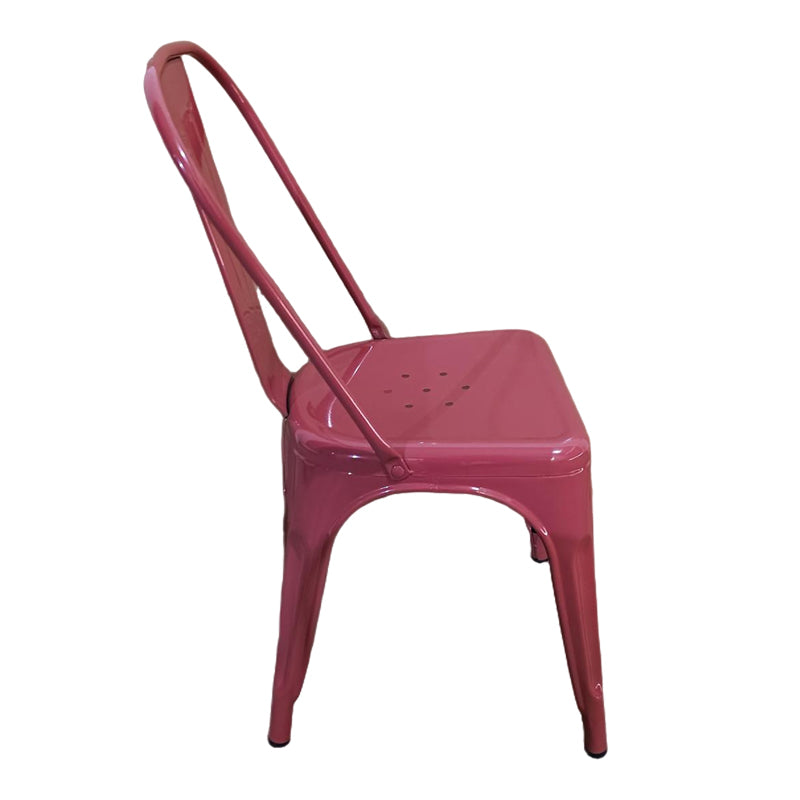 Καρέκλα Utopia  μέταλλο terracotta 44x44x85εκ - Pakobazaar