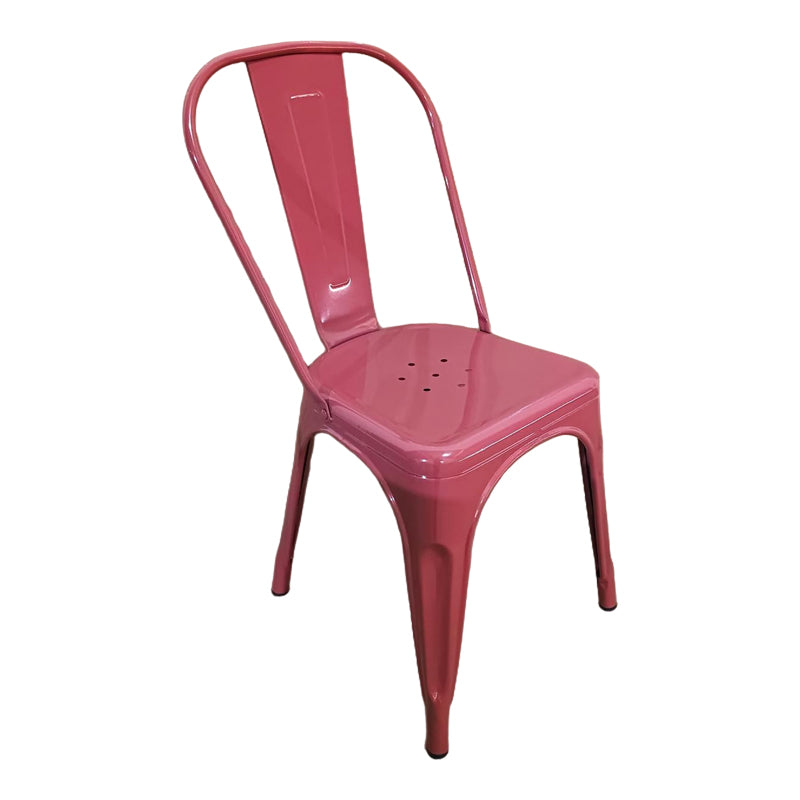 Καρέκλα Utopia  μέταλλο terracotta 44x44x85εκ - Pakobazaar