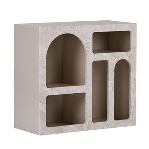 Κονσόλα Astris Travertine - Αμμόλιθος 80x37x74 εκ. Μελαμίνης
