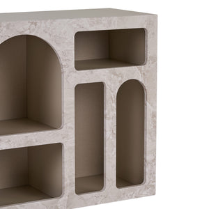Κονσόλα Astris Travertine - Αμμόλιθος 80x37x74 εκ. Μελαμίνης