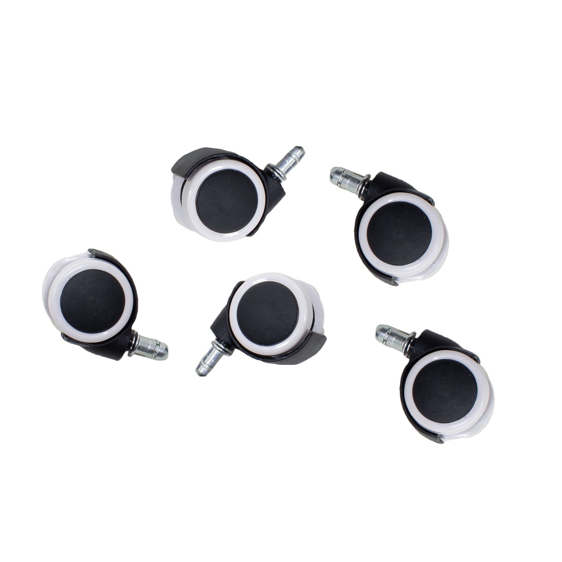 Ροδάκια σετ 5 τεμ για καρέκλες γραφείου Beviane - Image 1