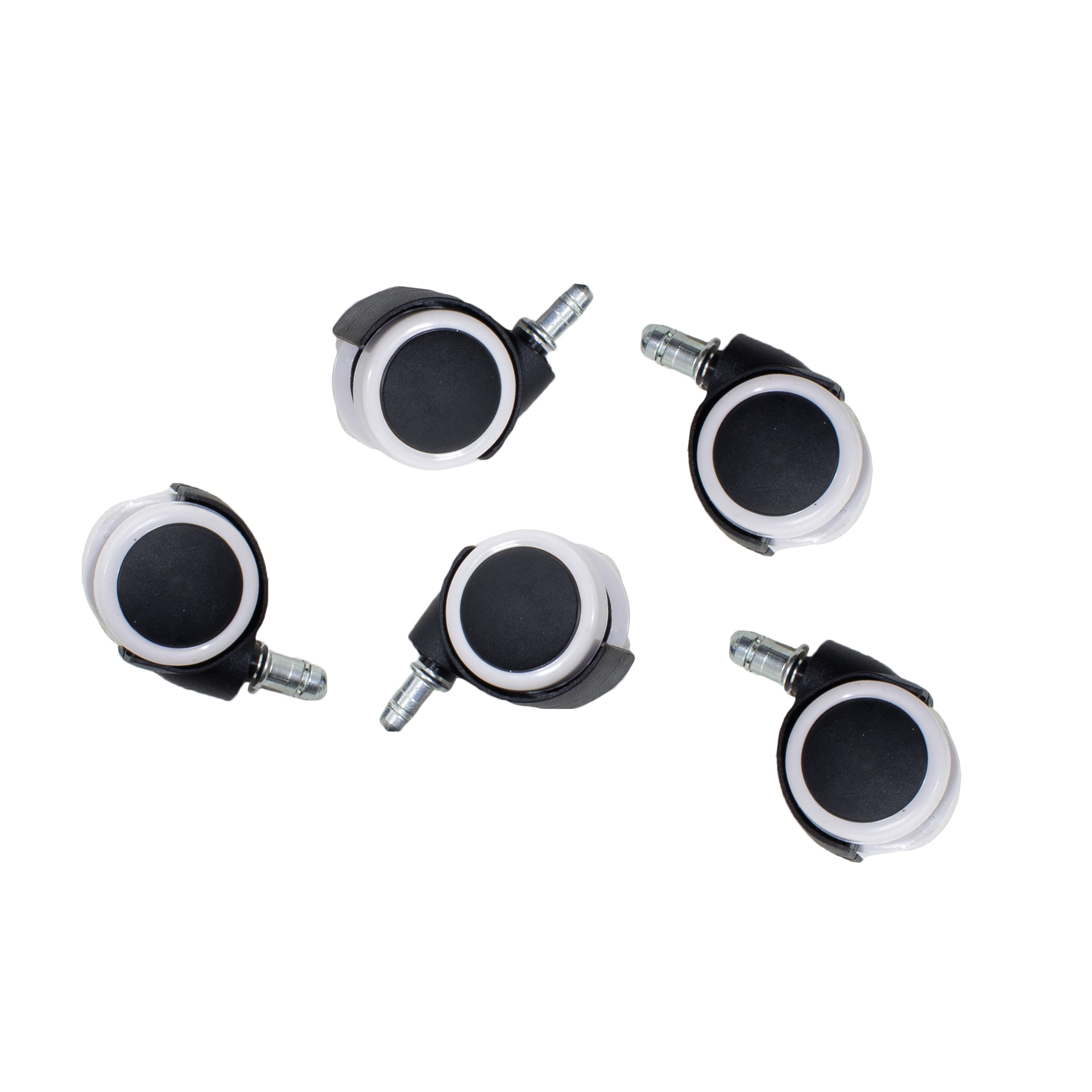 Ροδάκια σετ 5 τεμ για καρέκλες γραφείου Beviane - Image 1